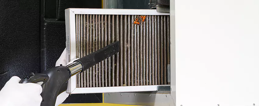 Clogged Air Duct Cleaning Process in North Charleston, SC