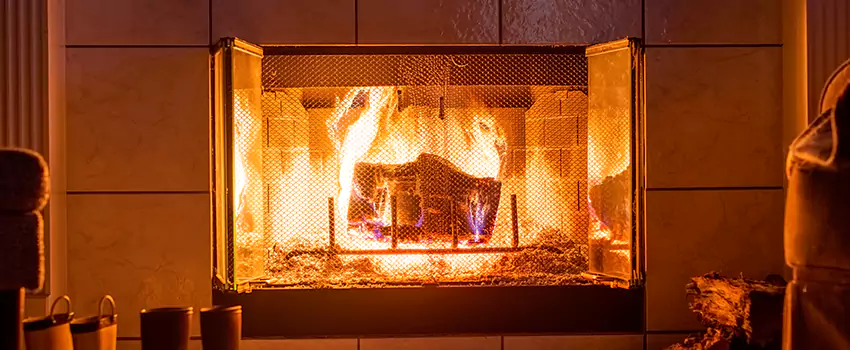 Mendota Hearth Landscape Fireplace Installation in North Charleston, South Carolina