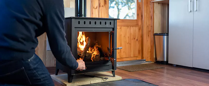 Open Hearth Wood Fireplace Installation in North Charleston, SC