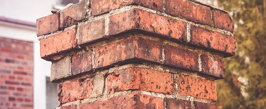 Cracked Chimney Bricks Repair Cost in North Charleston, South Carolina