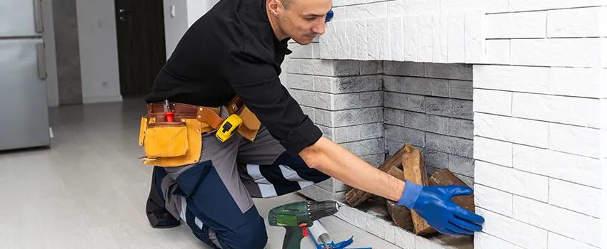 Fireplace Damaged Damper Frame Repair Services in North Charleston, South Carolina
