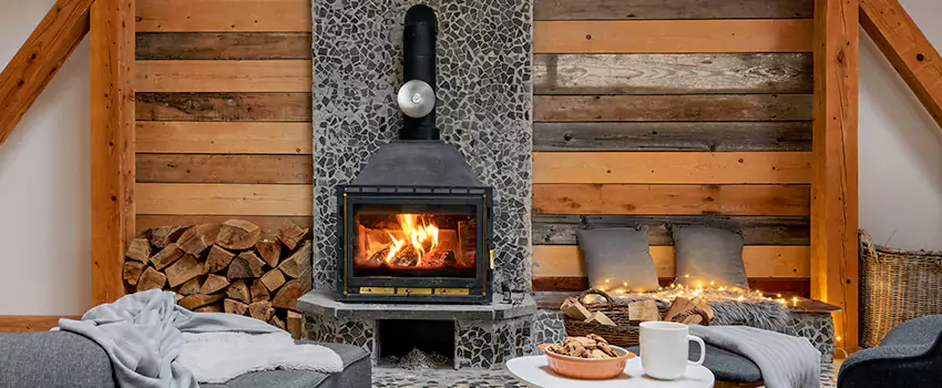 Thelin Hearth Products Direct Vent Gas Stove Fireplace Inspection in North Charleston, South Carolina
